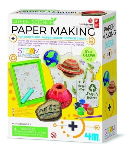 Kit De Ciencia - Recicla Papel - 4m