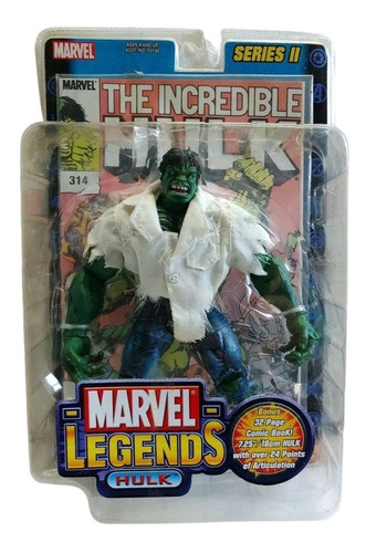 Increíble Hulk Toy Biz Marvel Legends Series Ii - Boneco