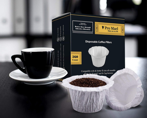 Los Filtros De Café Desechables 360 Counts Filtro De Papel P