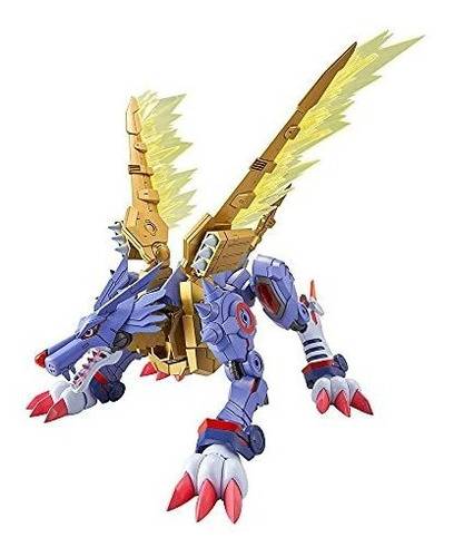 Figura De Accion - Digimon: Metal Garurumon (amplificado), F