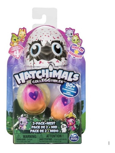 Hatchimals Colleggtibles Pack 2 Personajes Spinmaster Temp 4