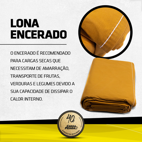 Lona Cotonlona Sansuy Fio 8 Original Encerado Algodão 12x7