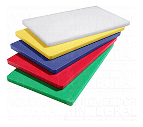 Tablas Picar Cortar X5 Und Profesional Medida 30x20x1 Cm 