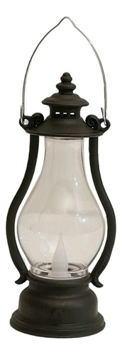 Lámpara De Aceite De Linterna Eléctrica Rústica, Lámpara
