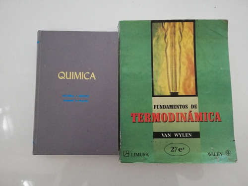 Libro Termodinamica Van Wylen + Quimica Michell Sienko 