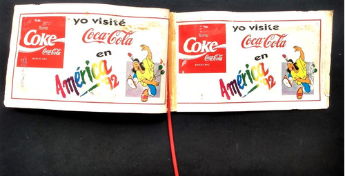 Banderín De Coca Cola / Patoruzú - Feria América 1992