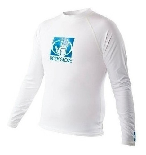 Playera Body Glove Con Protección Solar Color Blanco 13211