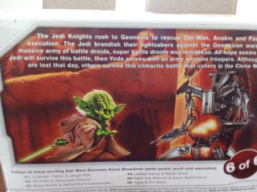 Star Wars- Attack Of The Clones- Set De Figuras Area Showdow (Usado)