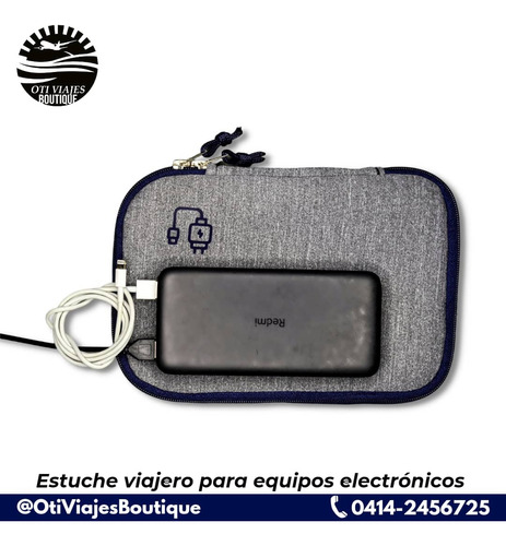 Estuche Viajero Para Accesorios Electrónicos