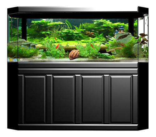 A Cartel De Paisaje De Acuario 122x46cm Tipo C - 122x46cm