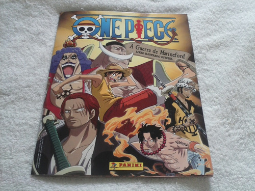 Álbum - One Piece - A Guerra De Marineford - Completo Colado