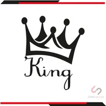Comprar Calca Sticker Corona King Para Carro O Camioneta 12x15cm 1pz