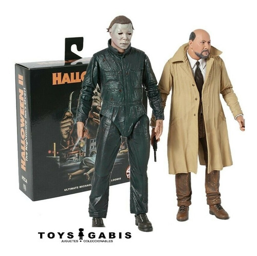 Halloween Ultimate Michael Myers & Dr. Loomis Set 40a Nuevo