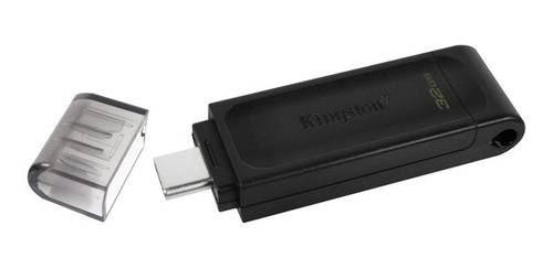 Memoria Usb Kingston Datatraveler 70 Dt70 32gb 3.2 Gen 1 Neg