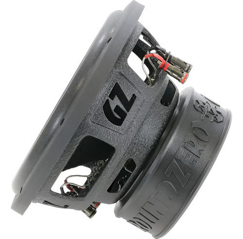 Subwoofer Ground Zero 10'' Radioactive 2+2 Ohms 600 Wrms Cor Preto