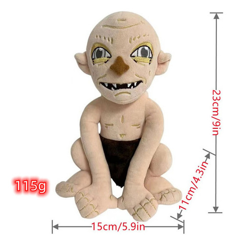 Brinquedo Pelúcia Senhor Dos Anéis Hobbit Senhor Anéis