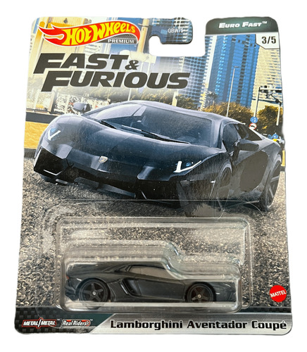 Hot Wheels Premium Lamborghini Aventador Coupe (2021) R Y F