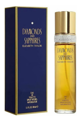 Elizabeth Taylor Diamonds And Sapphires Edt 100 Ml