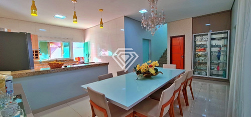 Imagem 9 de 17 de Sobrado 4 Suítes + Escritório, 319 M² C/ Lazer À Venda Na 307 Sul - 109