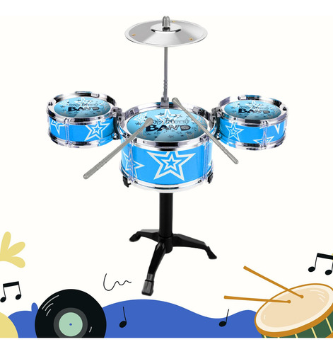 Juego De Batería De Jazz Para Niños, Simulación De