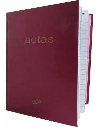 Libro De Actas Rab Corona 2 Manos (7029)