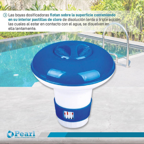 Boya Dosificadora Pearl Para Piscina 9