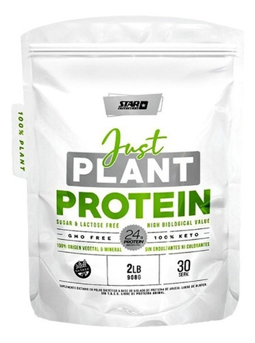 Just Plant Protein Star Nutrition Vegana 2 Lb