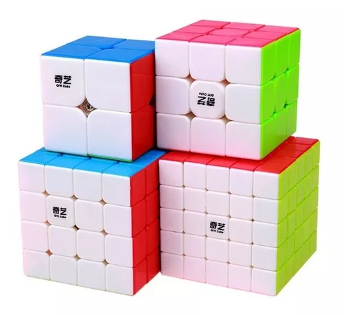 Cubo Mágico 2x2 Prateado Irregular