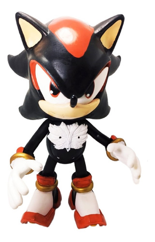 Figura Sonic Shadow Negro Con Sonido Juguete Articulado 29cm