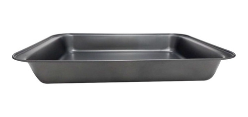 Imagen 3 de 9 de Asadera Rectangular Antiadherente Horno 37x25 Cm