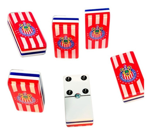 Domino Chivas Ingles / Baraja Faisan Española Roja