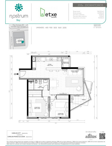 Nostrum Bay 2 Dormitorios Venta (ref: Jpd-1197)