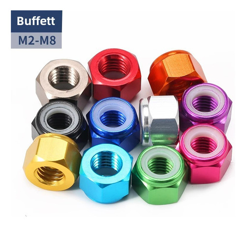 Tuercas Hexagonales Antiaflojamiento M14 1 316 Acero 304