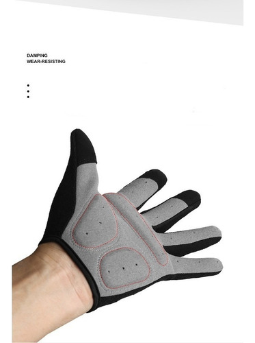 Guantes De Bicicleta Transpirables Y Resistentes Al Viento C