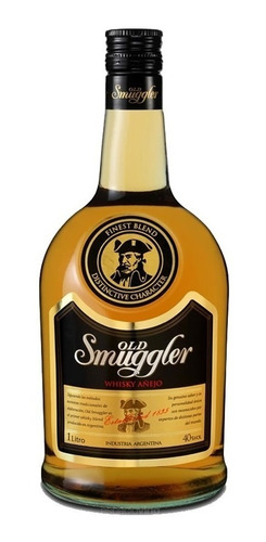 Whisky Old Smuggler Botella 1 Litro Pack Por 2 Unid.