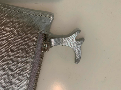 Sobre Cartera Helicia Plateado