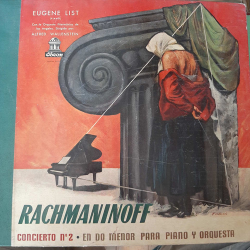 Portada Pasta Eugene List Rachmaninoff Concierto Nº 2 P0