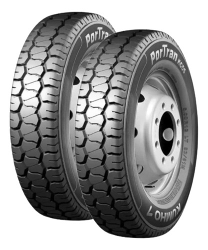 Kit X2 Neumaticos Kumho Kc55 550 R13 91/89p 8t Cavawarnes 6c