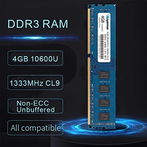 Memoria 2x4gb-ddr3-1333-10600-udimm-1.5v-blue-