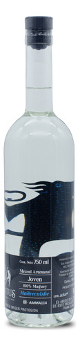 Mezcal Artesanal 9 Espiritus 100% Agave Madrecuishe 750ml