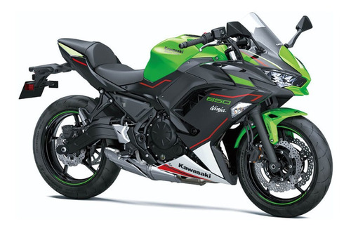 Imagen 1 de 7 de Moto Kawasaki Ninja 650 Abs Krt 0km 2022 Verde