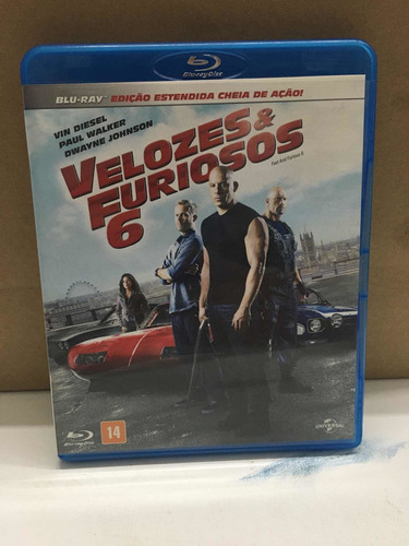 Velozes E Furiosos 6 Blu Ray Original Usado Dublado