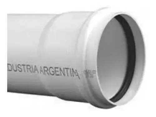 Tubo PVC celeste junta para pegar Ø 110 x 6 m PLASTIFIERRO Standard