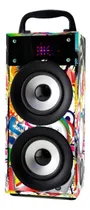 Comprar Parlante Bluetooth Kanji Skins Plus Usb Sd Radio Luces Led