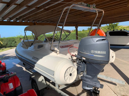 Imagem 5 de 14 de Lancha - Barco Inflável Flex Boat 450. 2018