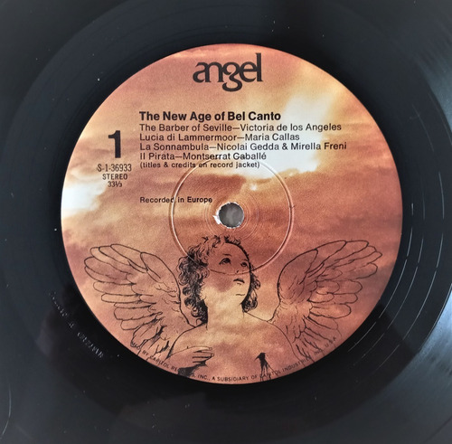 Maria Callas Montserrat Caballe Lp The New Age Of Bel Canto (Usado)