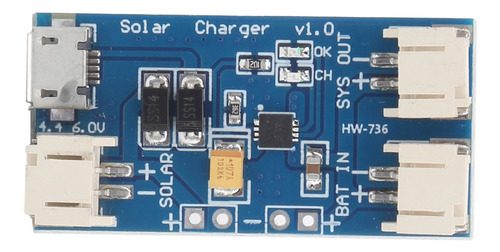 Mini Placa De Carregamento Solar, Bateria De Lítio, Cargas