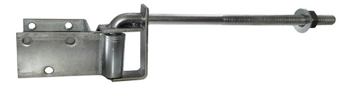 Dobradiça De Porteira Boca De Lobo 85mm Lateral Galvanizada Bonita e Resistente Abre para os dois lados