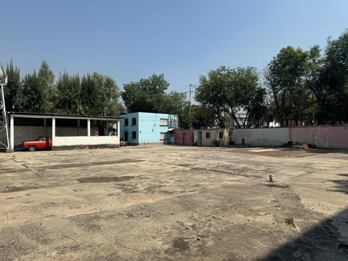 Terreno En Renta En Azcapotzalco, Amplio Uso De Suelo