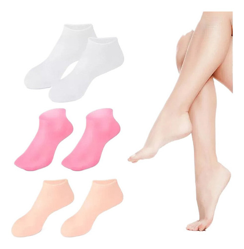 Calcetines De Pedicura De Spa De Pie Calcetines Hidratantes